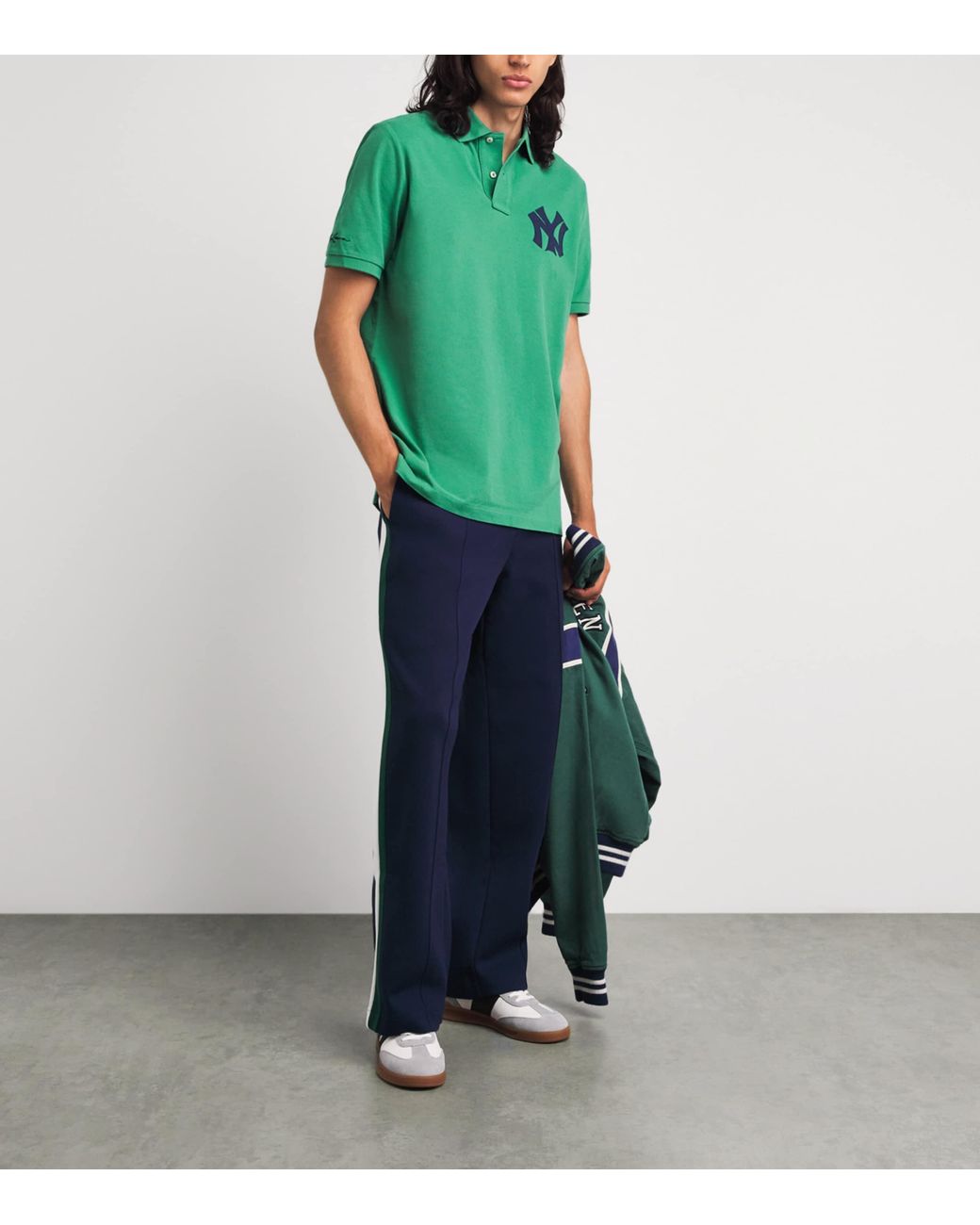Polo Ralph Lauren Green Ny Yankees Polo Shirt for men