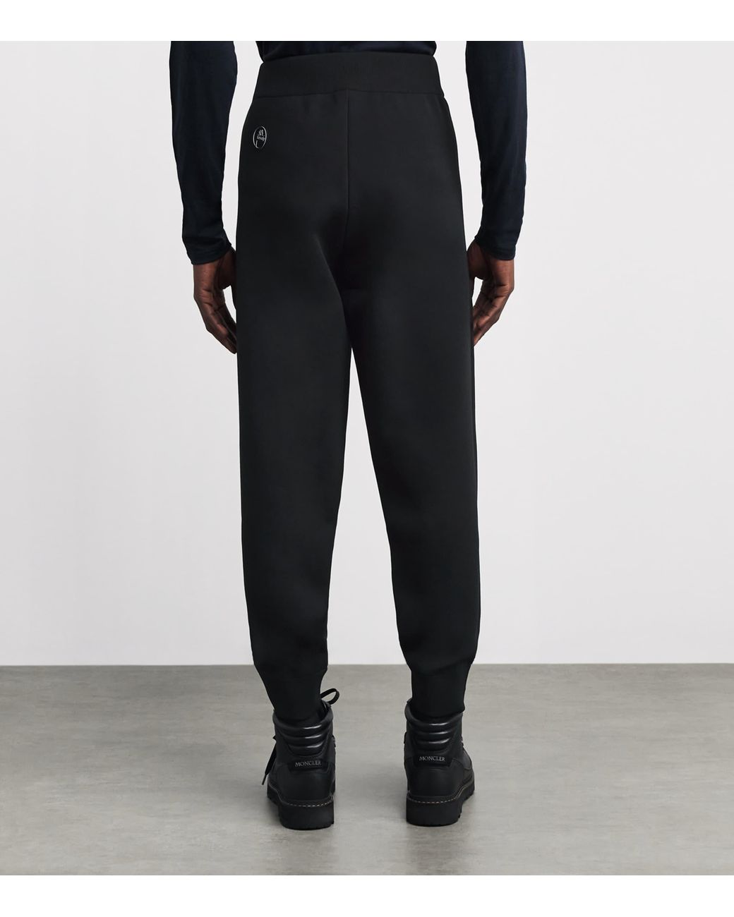 Fusalp Black Wool-Blend Cyrion Sweatpants for men