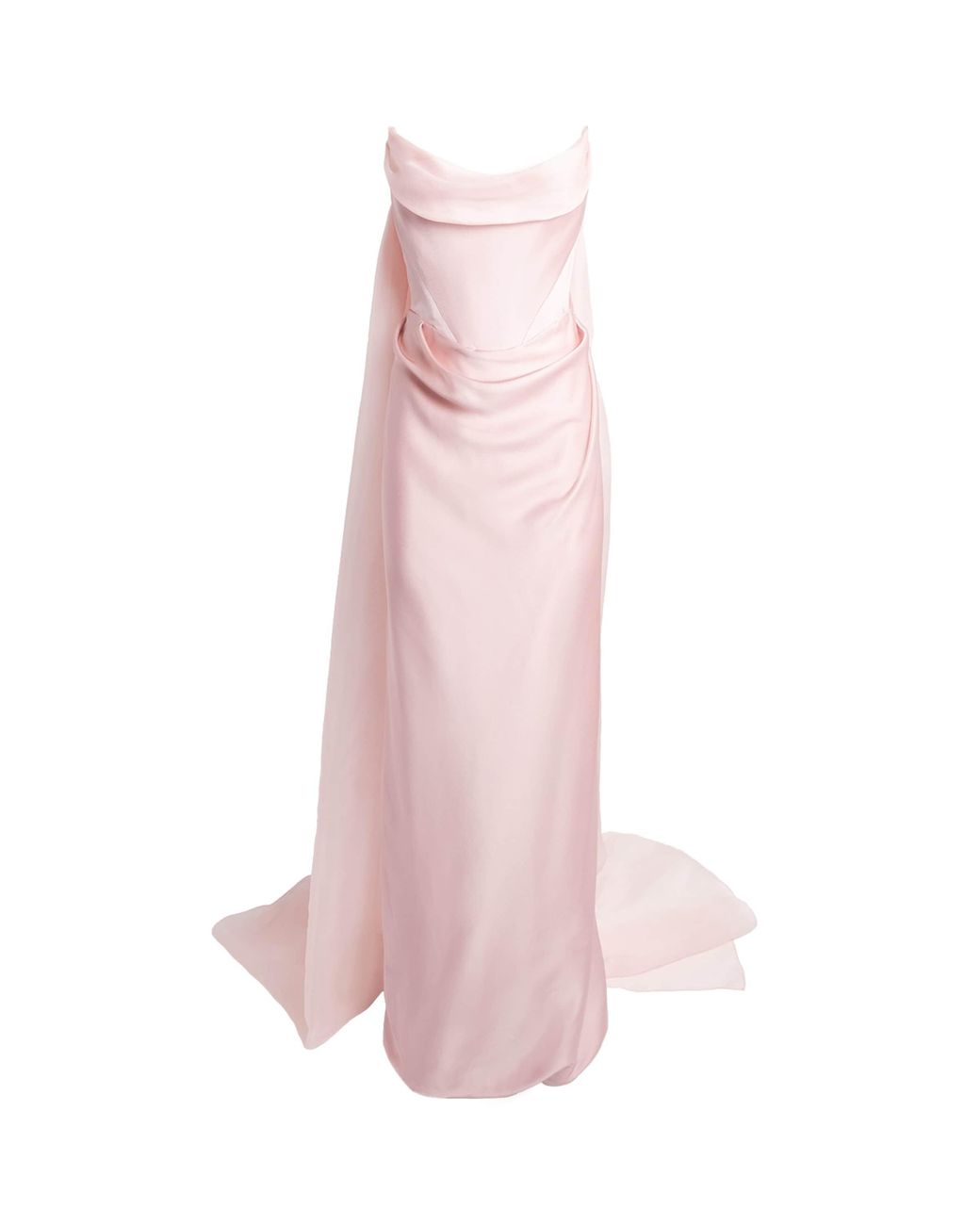 Vivienne Westwood Pink Galaxy Cape Gown