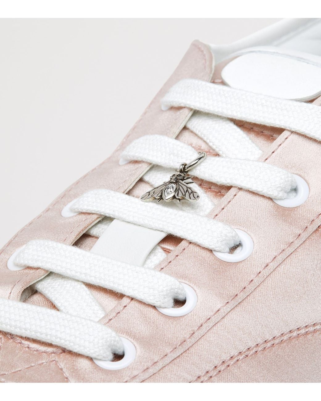 McQueen Pink Satin Boxe Sneakers