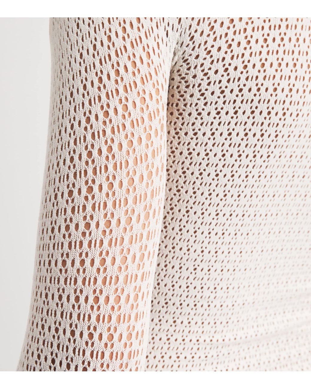 Wolford White Net Daisy Top