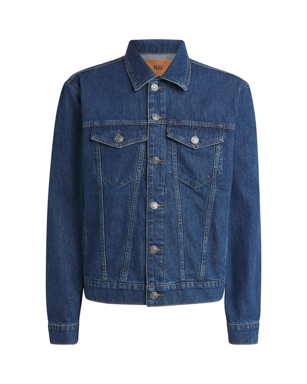 PAIGE Blue Erickson Denim Jacket for men
