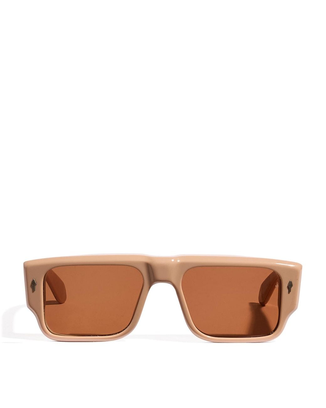 Jacques Marie Mage Brown Acetate Devoto Sunglasses for men
