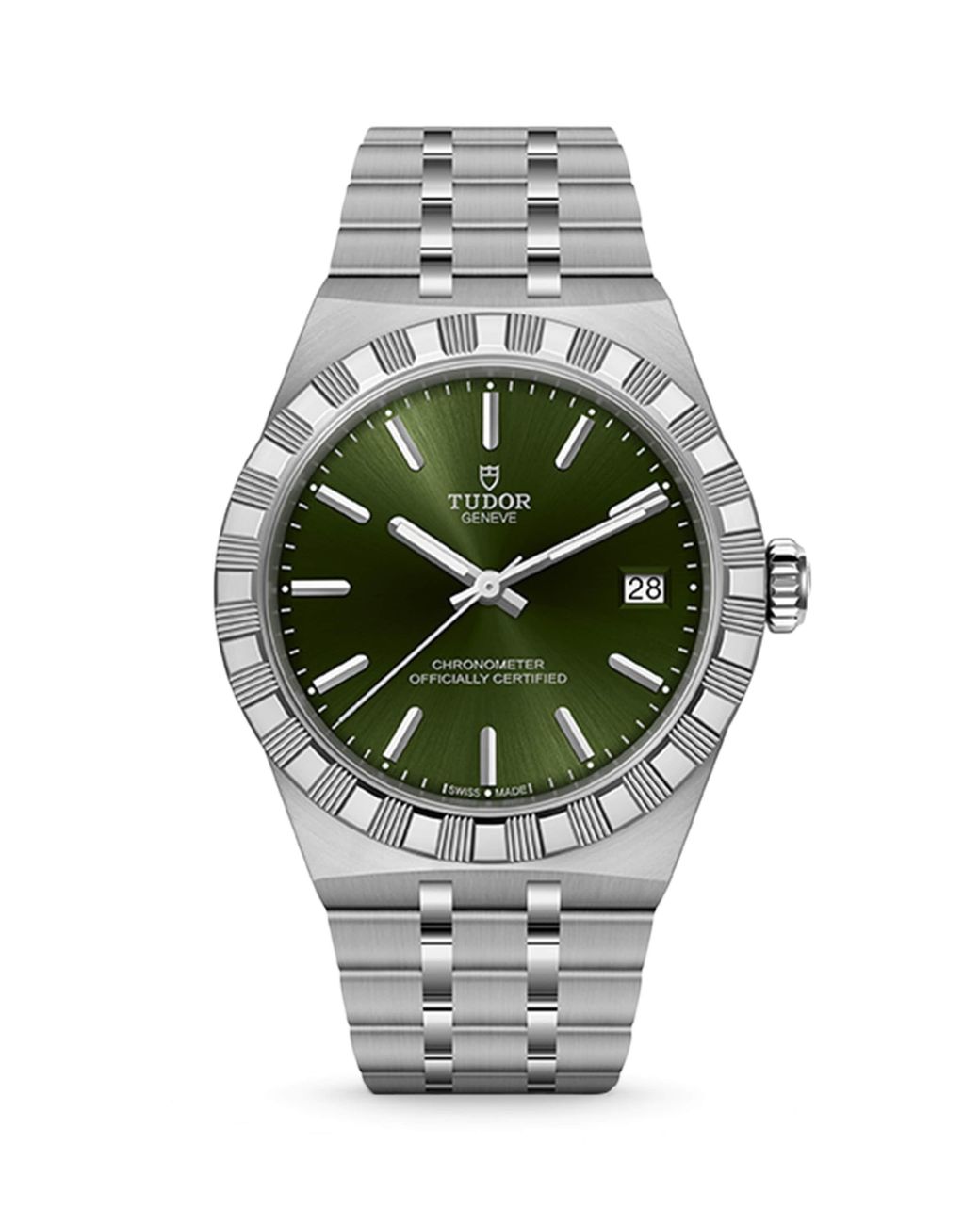 Tudor Metallic Royal Stainless Steel Watch
