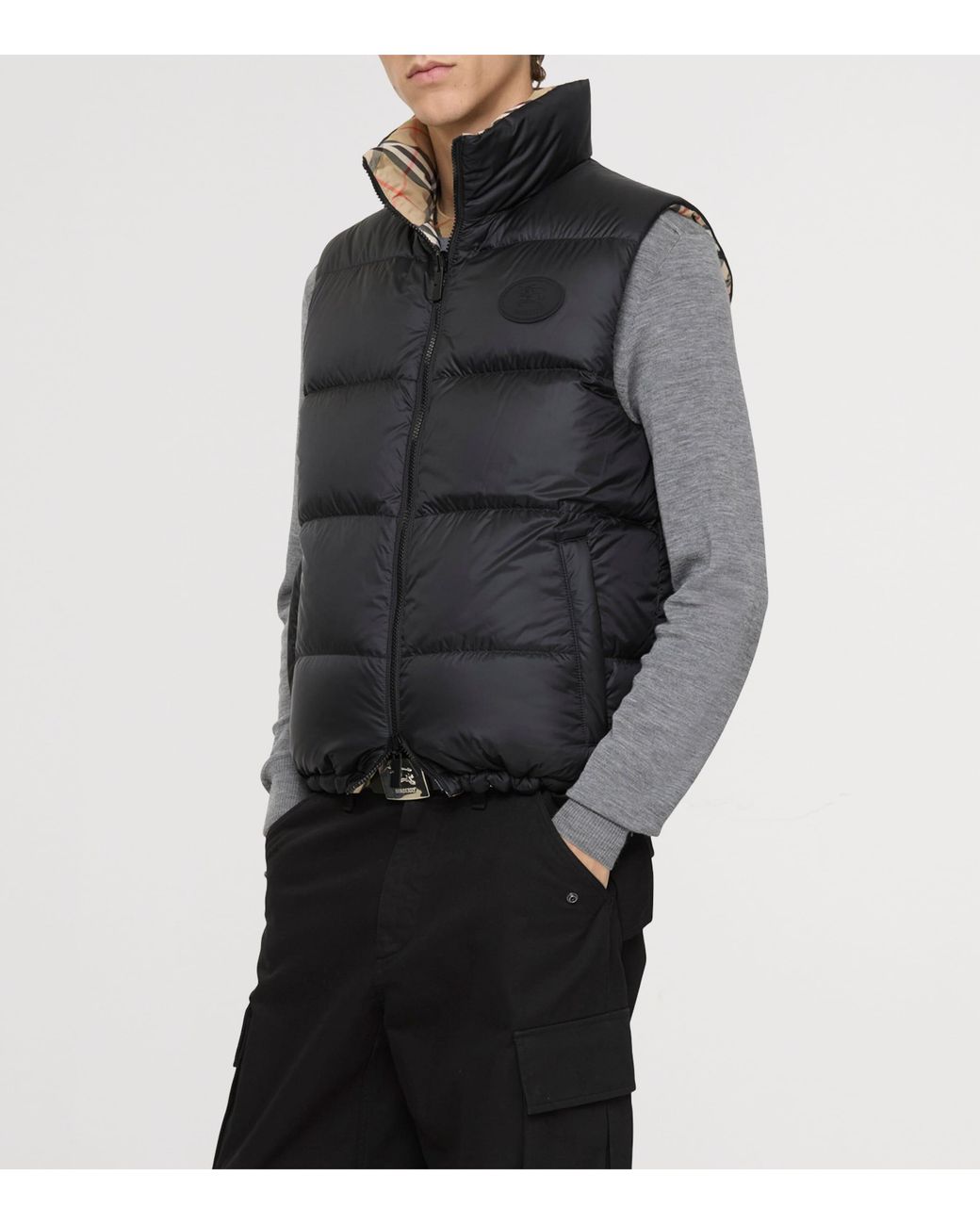 Burberry Brown Vests for men