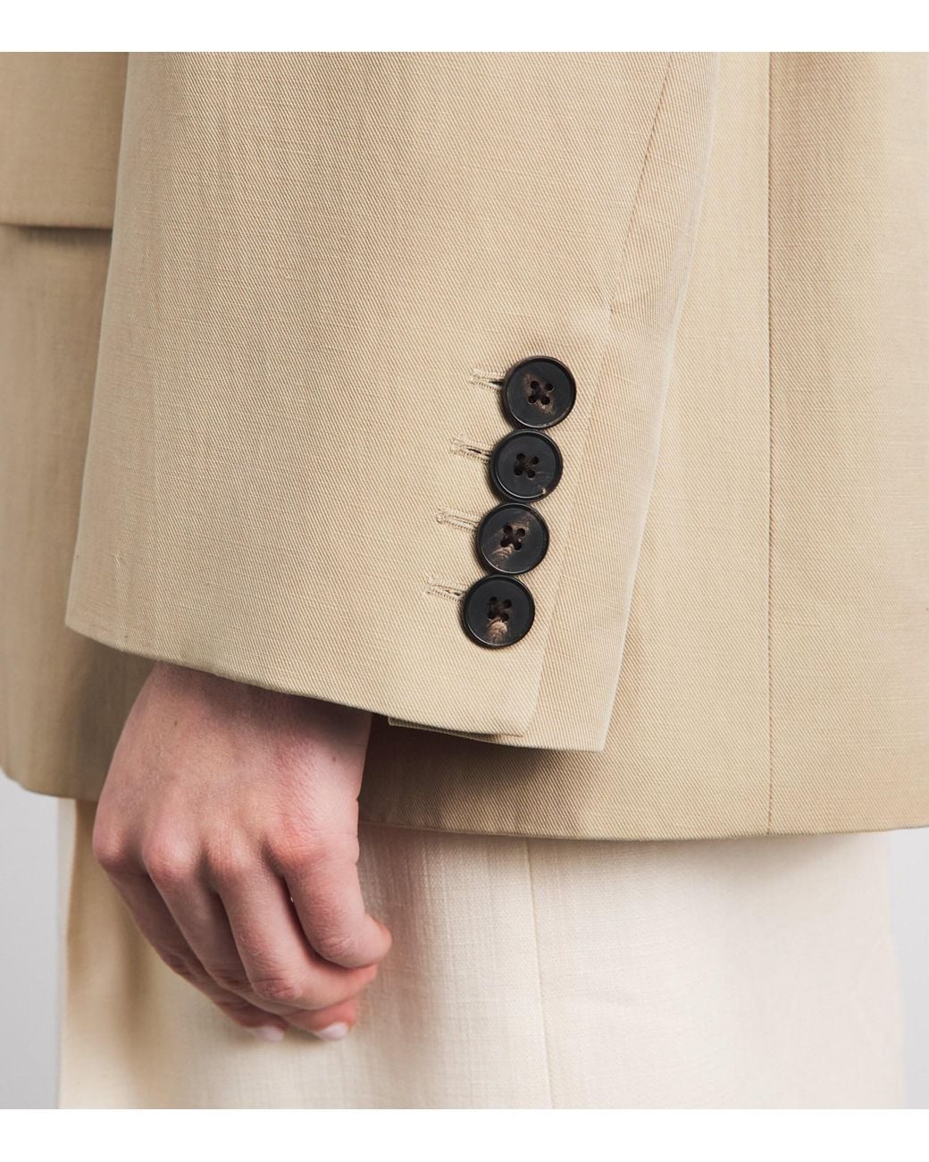 ME+EM Natural Oversized Icon Blazer
