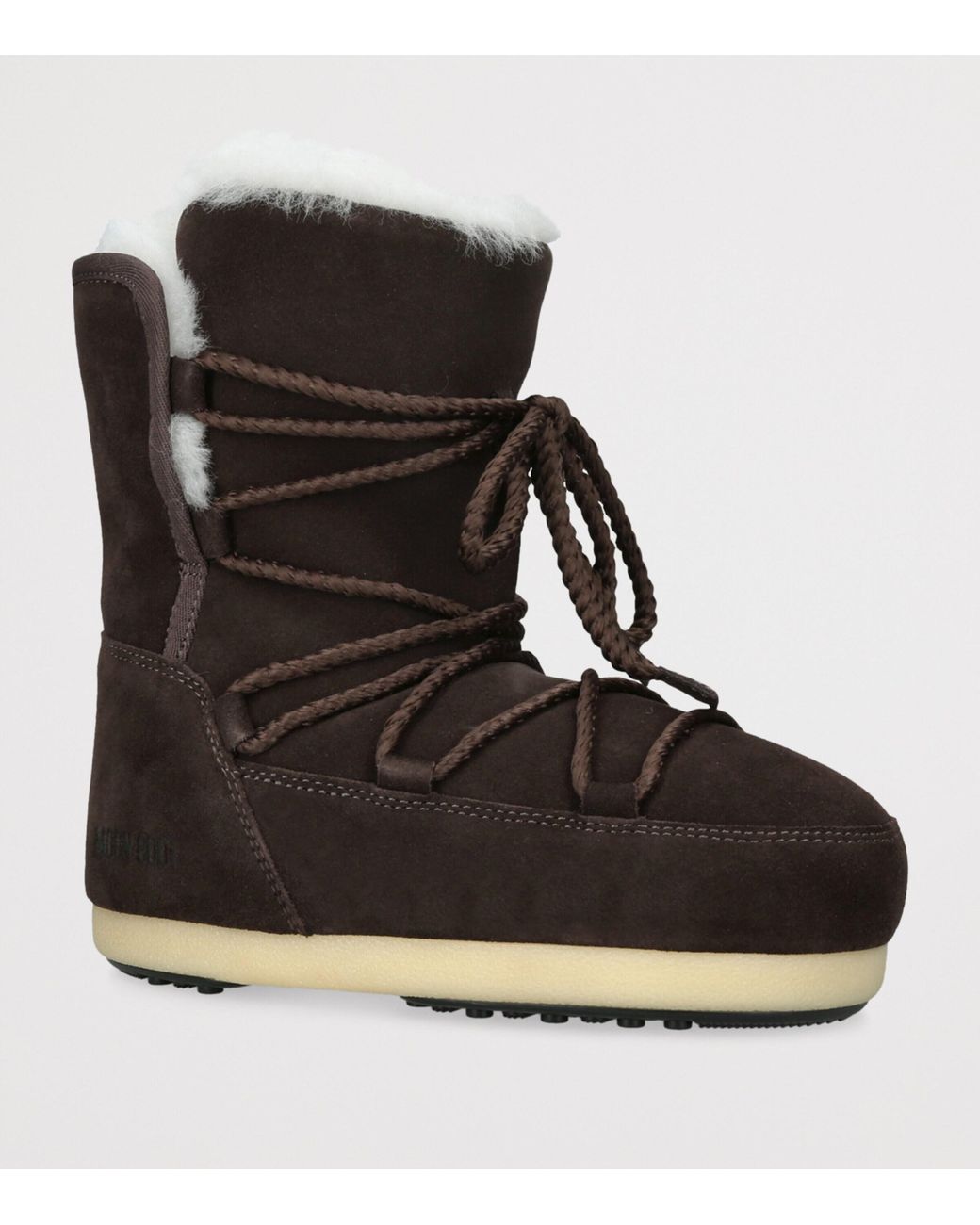 Moon Boot Black Suede Evx Ankle Boots