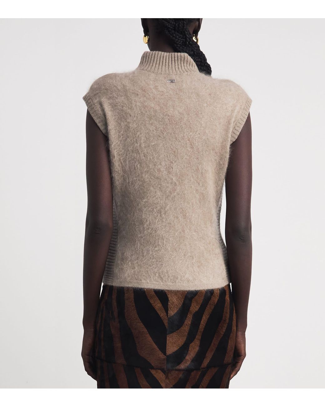 Toccin Gray Cashmere Sabina Top