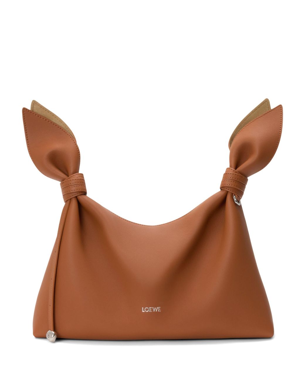 Loewe Brown Medium Leather Scarf Shoulder Bag