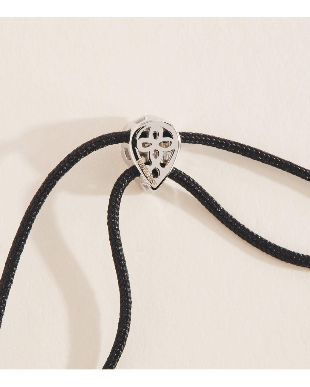 PERSÉE Natural And Diamond Danaé Cord Bracelet