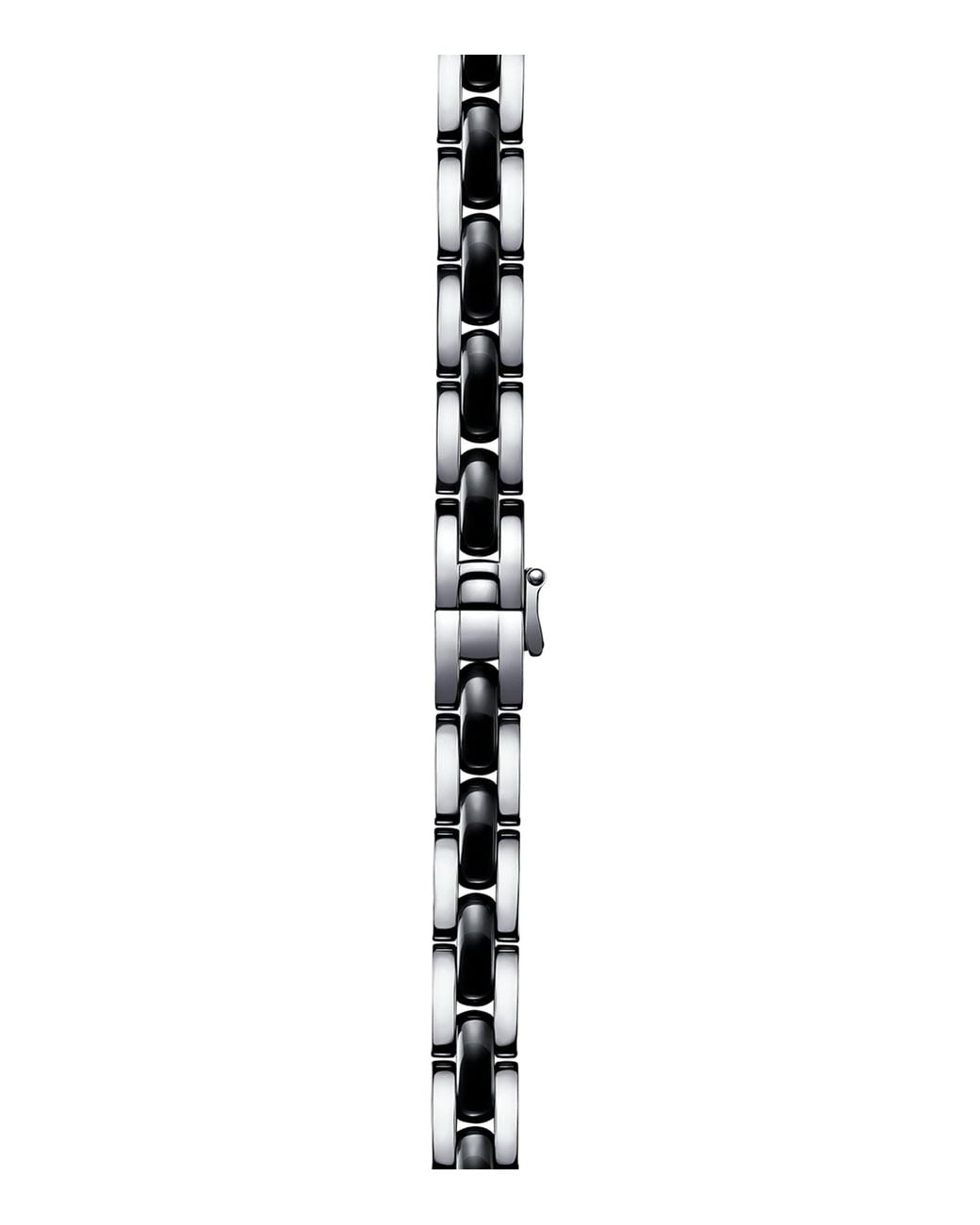 Chanel Black Stainless Steel And Diamond Première Ceramic Watch
