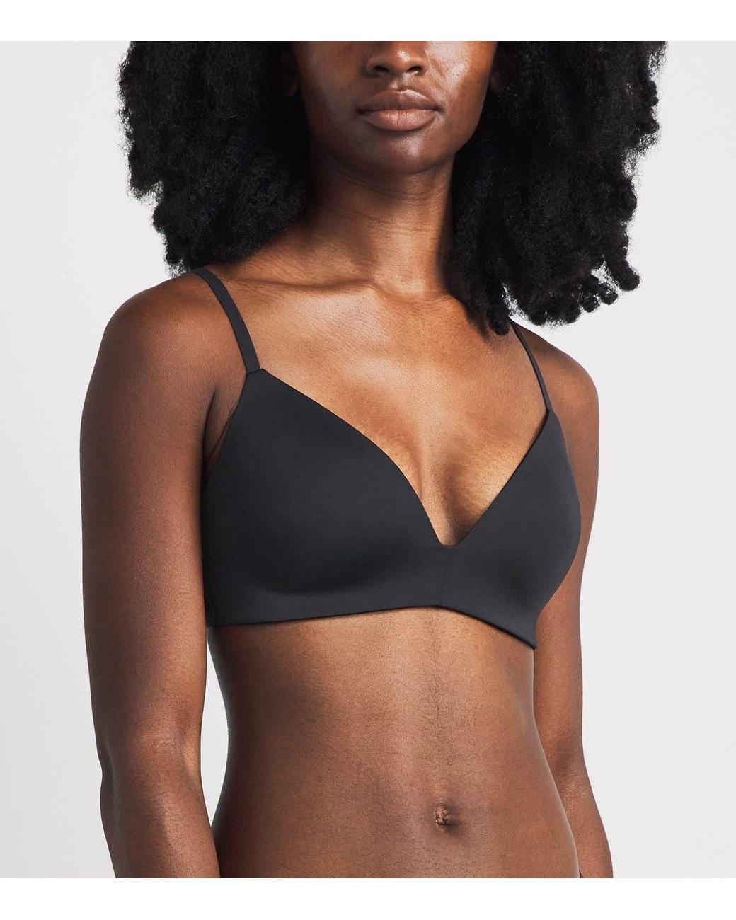 Skims Black Wireless Form T-Shirt Bra