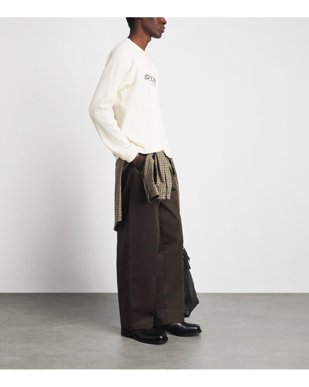 About Blank White Cotton Garçon T-Shirt for men