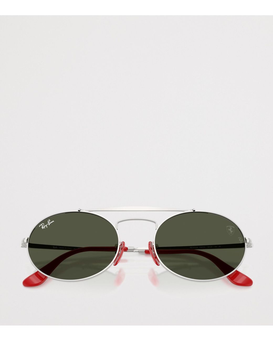 Ray-Ban Green Rb3775M Metal Oval Sunglasses