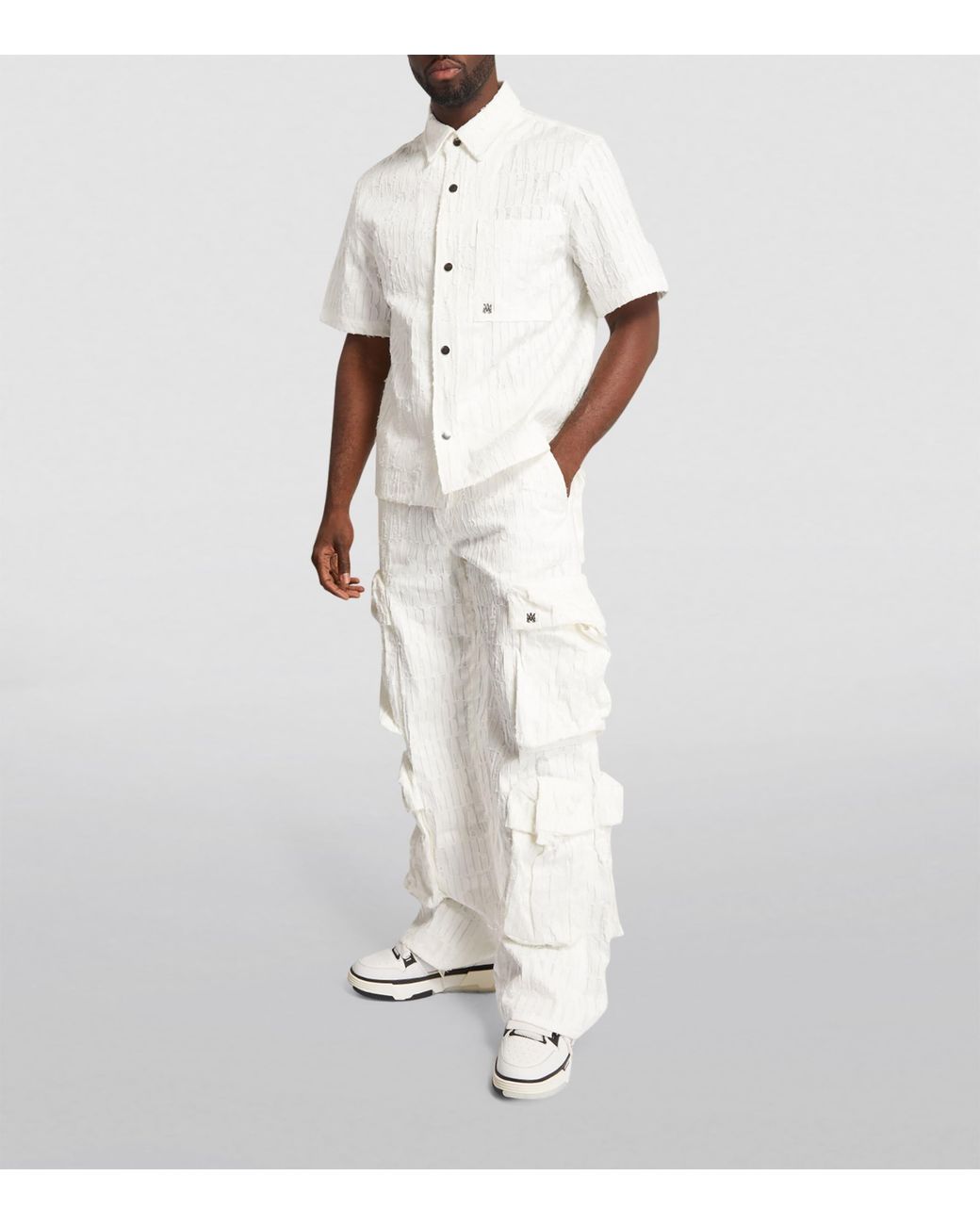 Amiri White Leather Ma-1 Sneakers for men