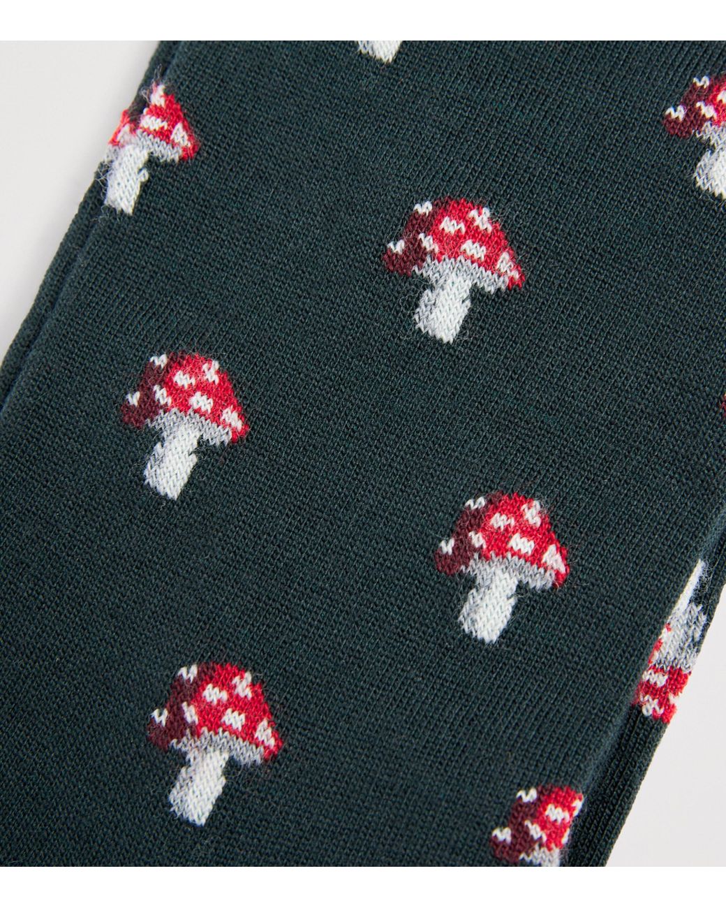 Corgi Blue Wool-Blend Toadstool Socks for men