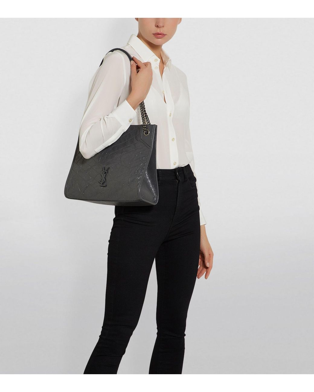 Saint Laurent Niki Medium Shopping Bag