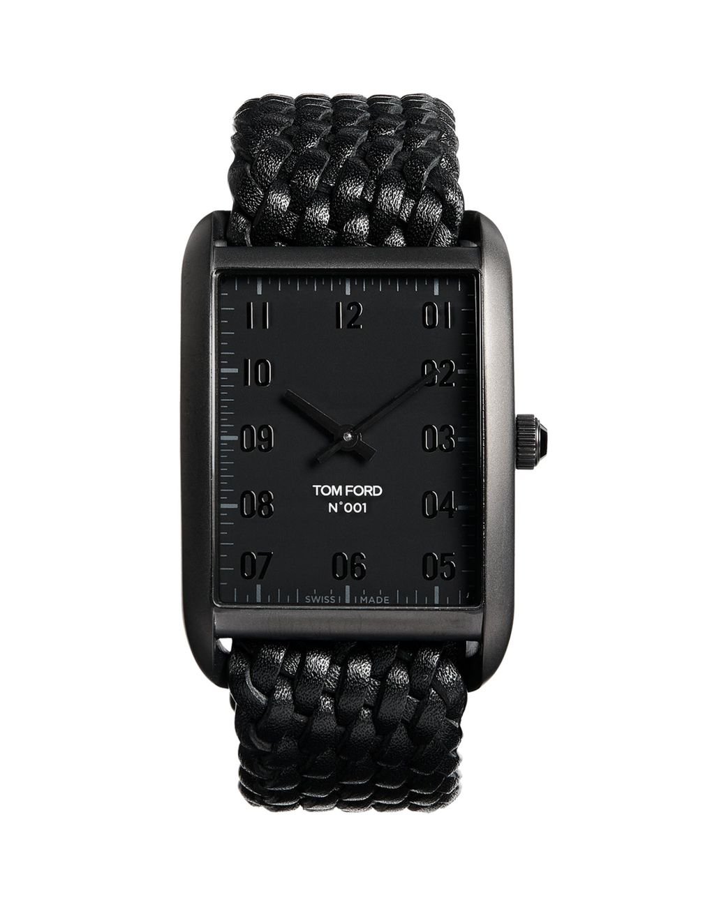 Tom Ford Stainless Steel No. 001 Watch 30mm in Black for Men | Lyst UK