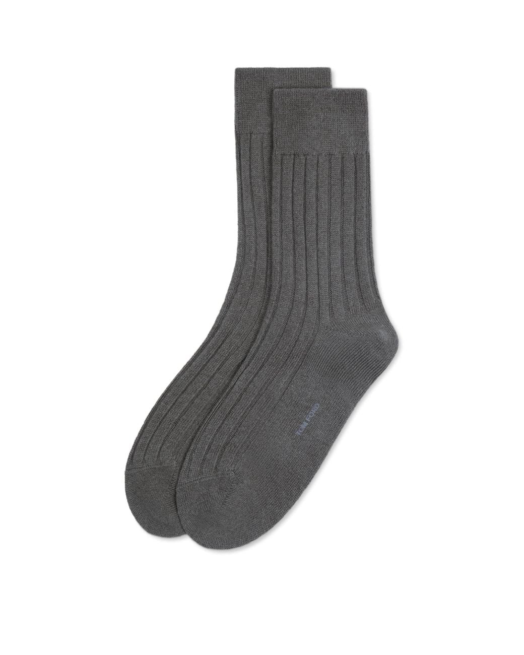 Tom Ford Gray Cashmere-Blend Socks for men