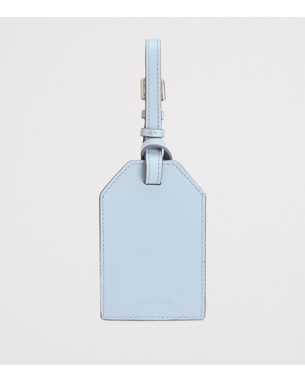 Dolce & Gabbana Blue Calfskin-Lambskin Padlock Id Tag for men