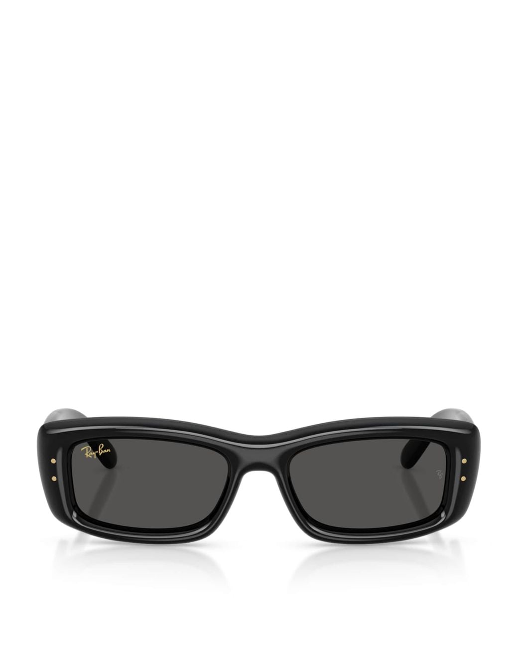 Ray-Ban Black Kiliane Puffer Rectangle Sunglasses