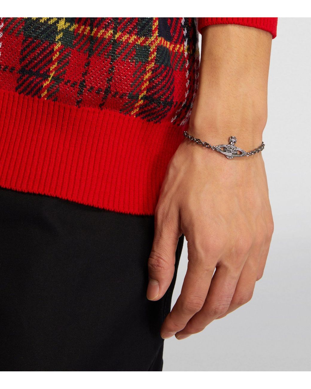 Skeleton Bracelet in Palladium-Black | Vivienne Westwood®