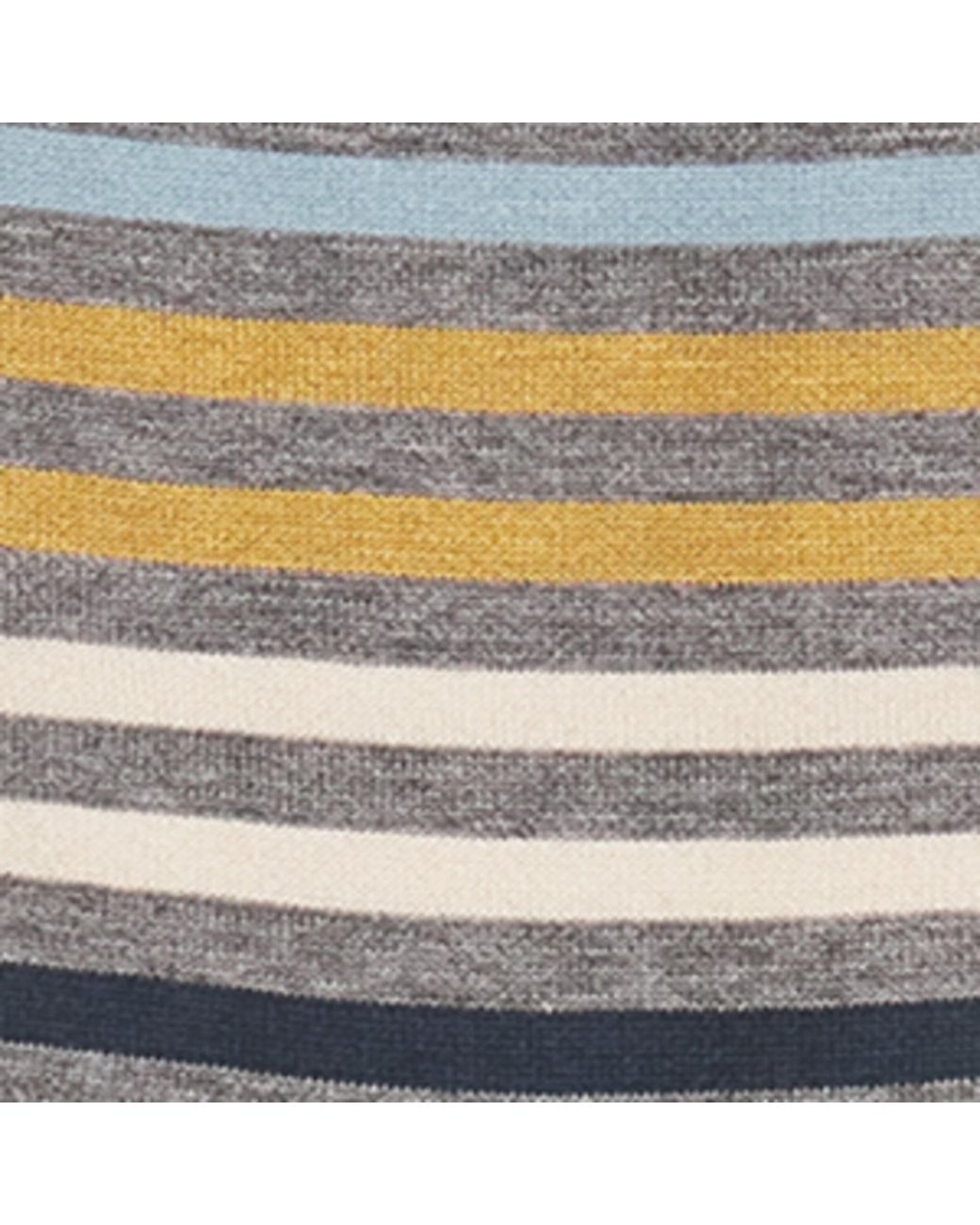 Pantherella White Cotton-Blend Striped Kilburn Socks for men