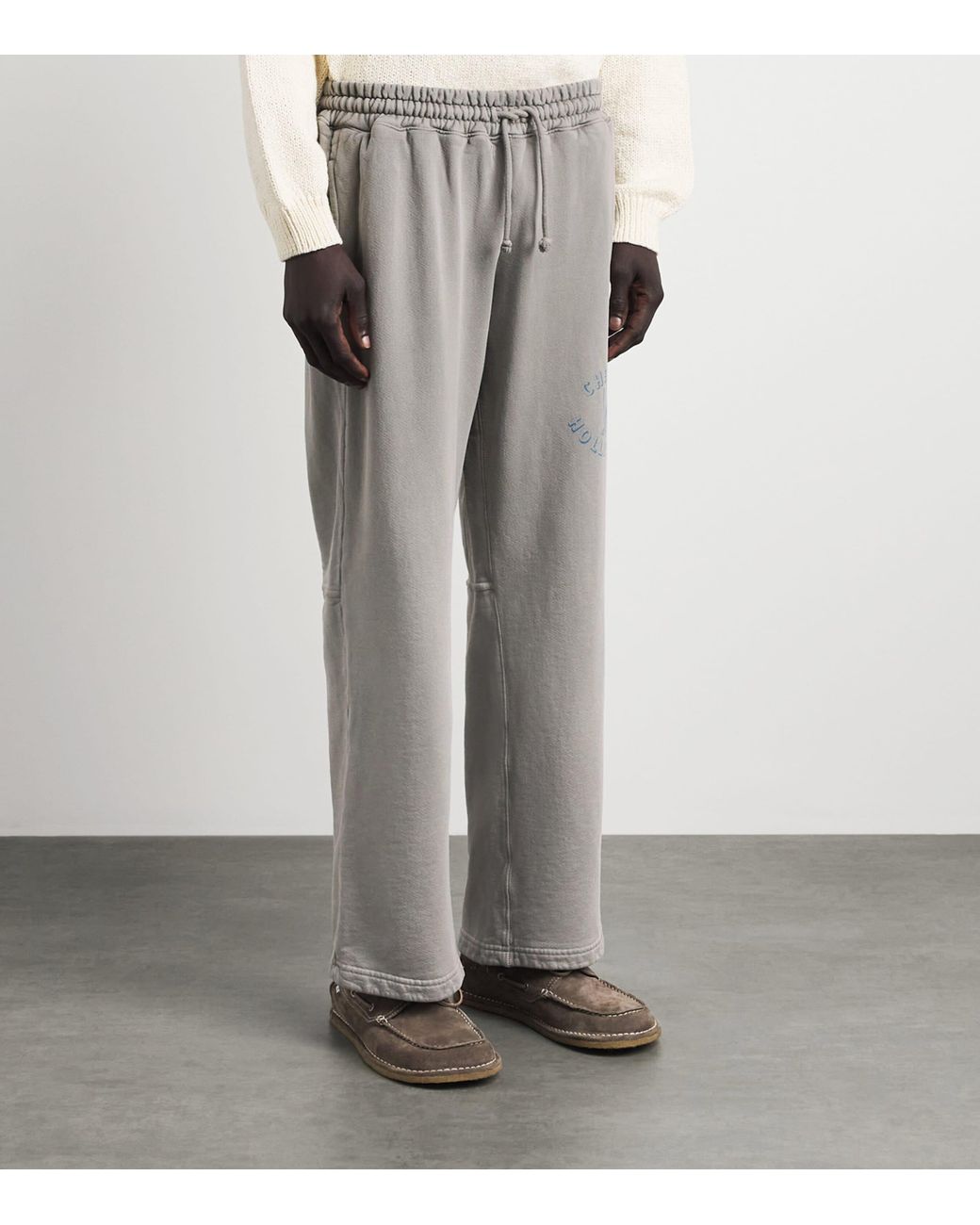 CHERRY LA Gray Hollywood Parachute Straight Sweatpants for men