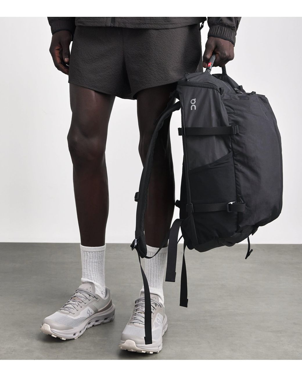 On Shoes Gray The Speed Pack 30L Backpack for men
