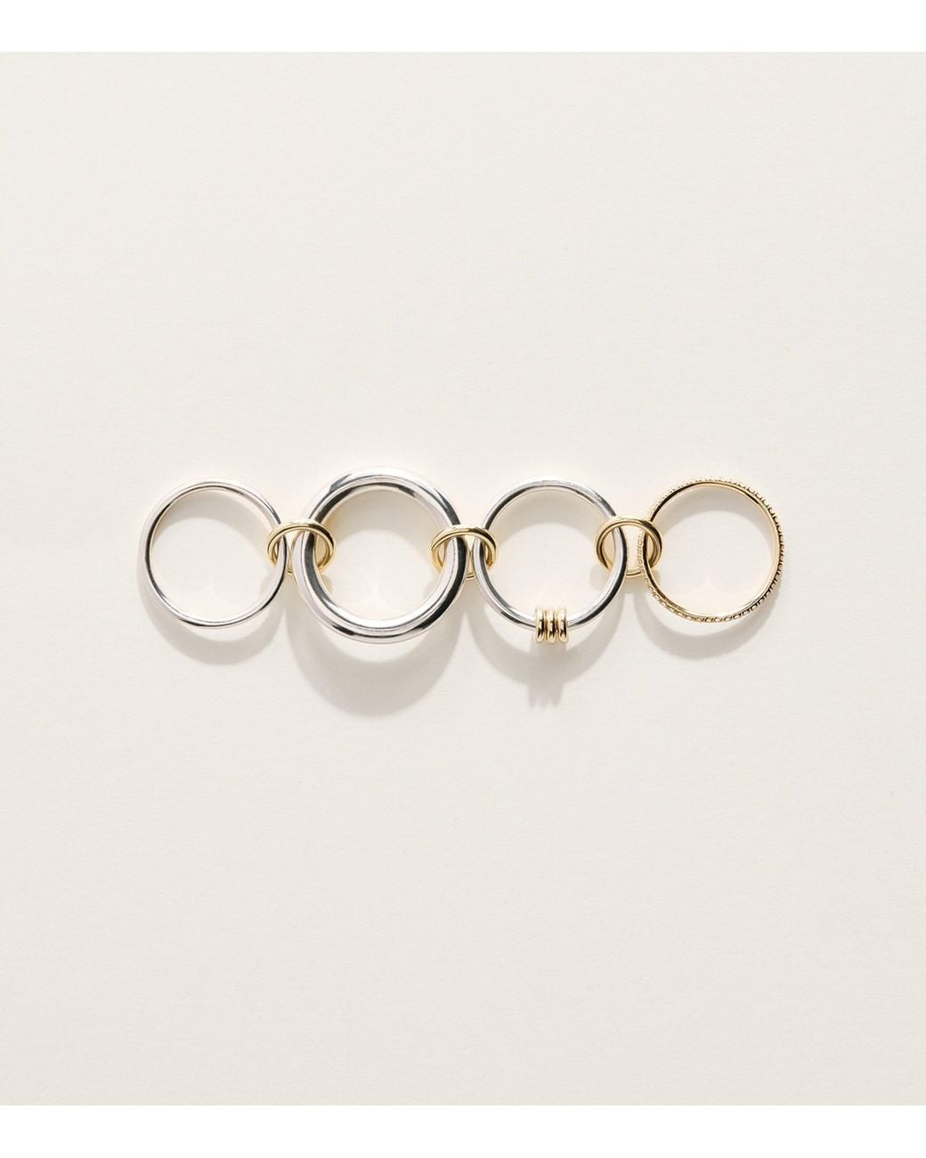 Spinelli Kilcollin Metallic Sterling, And Diamond Aries Ring