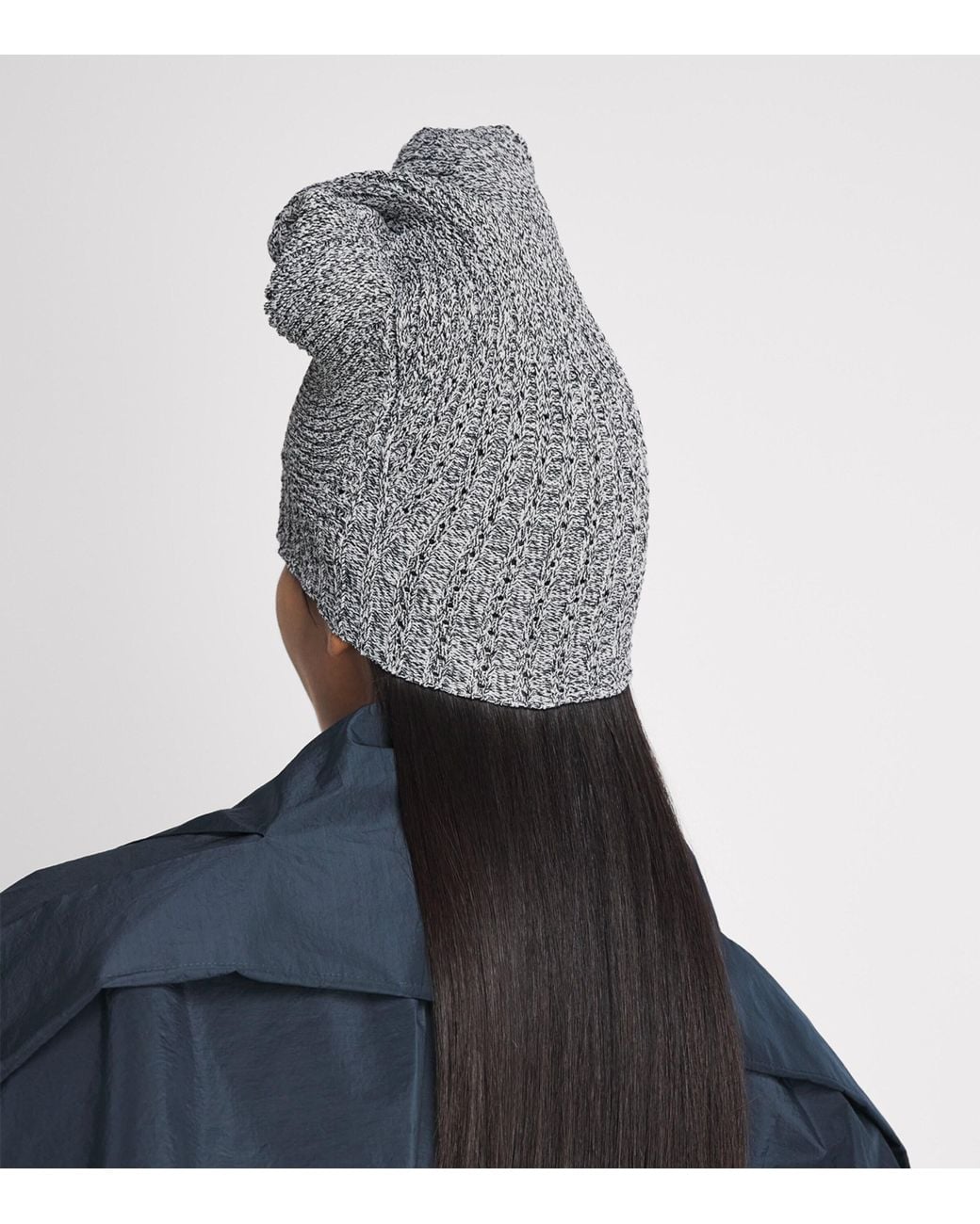 Issey Miyake Gray Found Stone Beanie