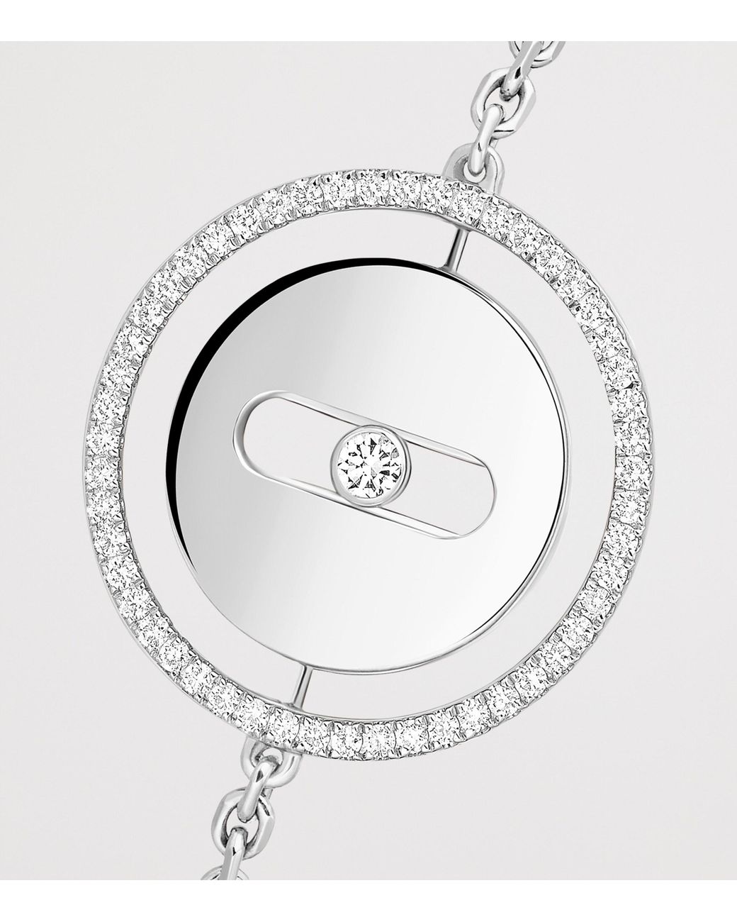 Messika White Lucky Move And Diamond Bracelet
