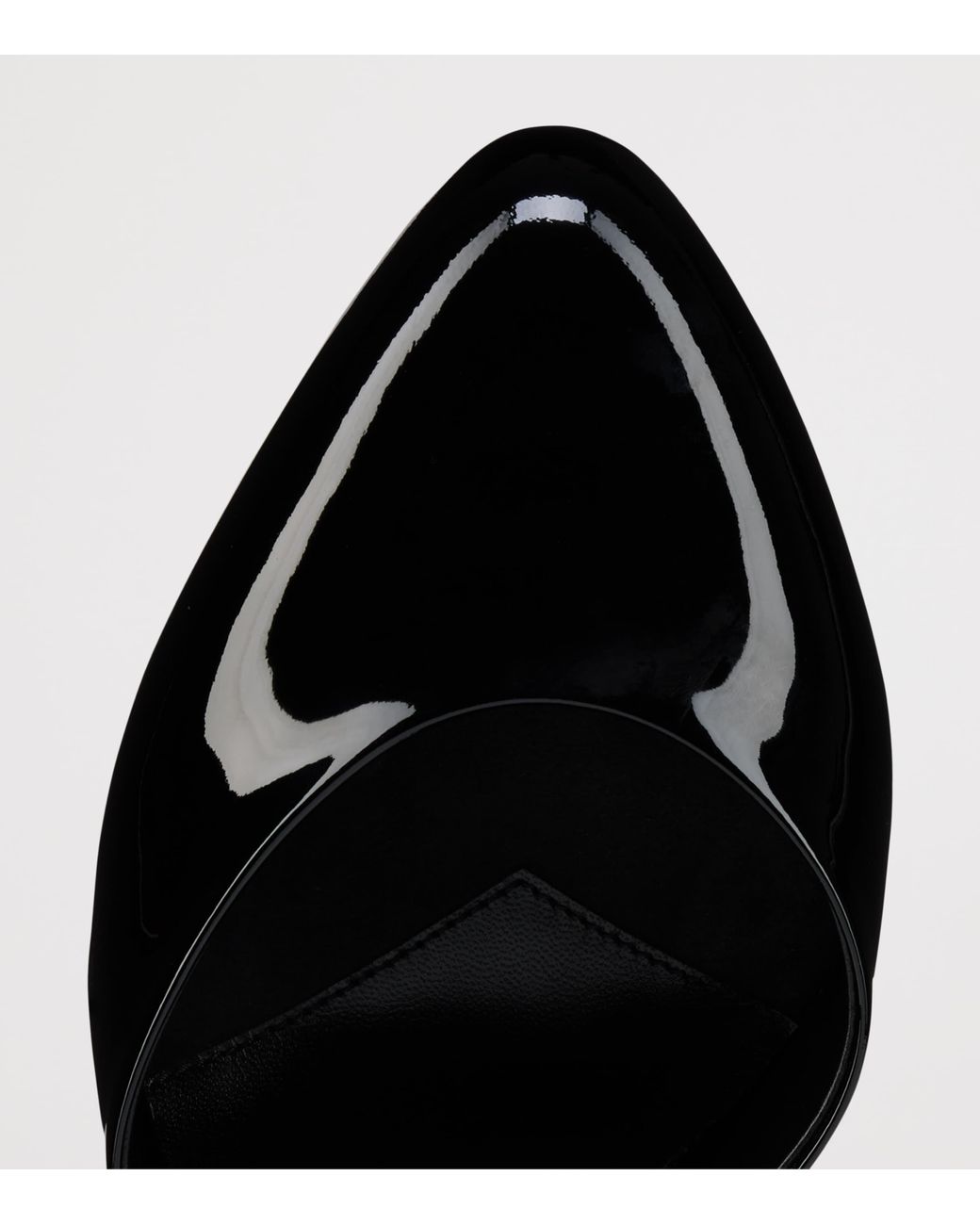 Christian Louboutin Black Dolly Mule 100 Patent Mules