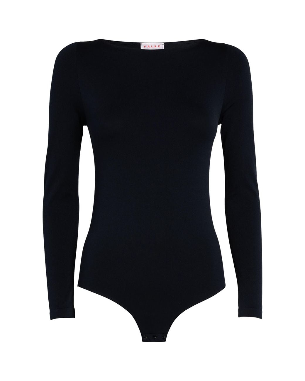 Falke Black Long-Sleeved Bodysuit