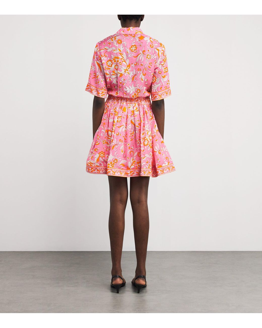 open lace back dress Maje