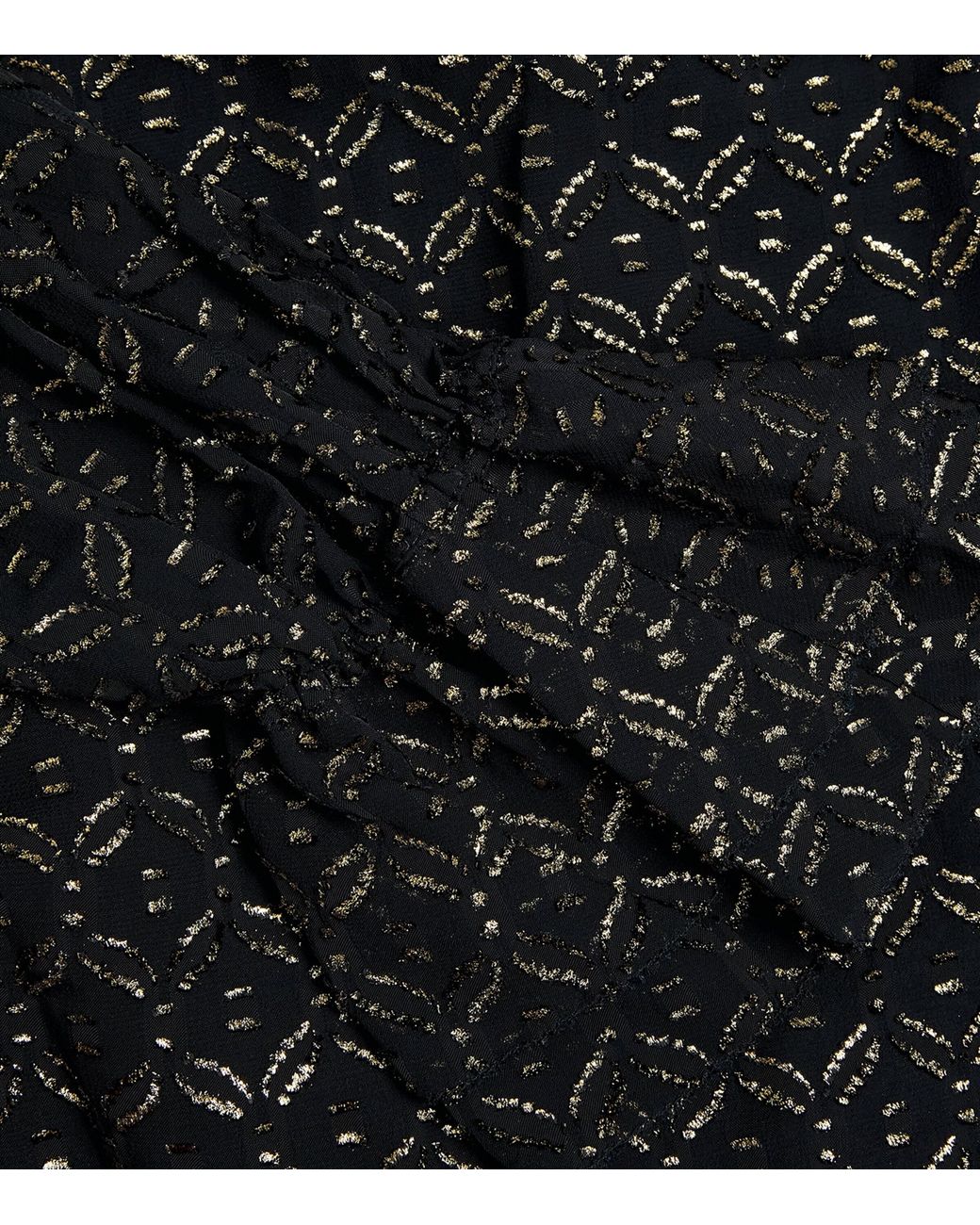 Veronica Beard Black Metallic Maxime Blouse