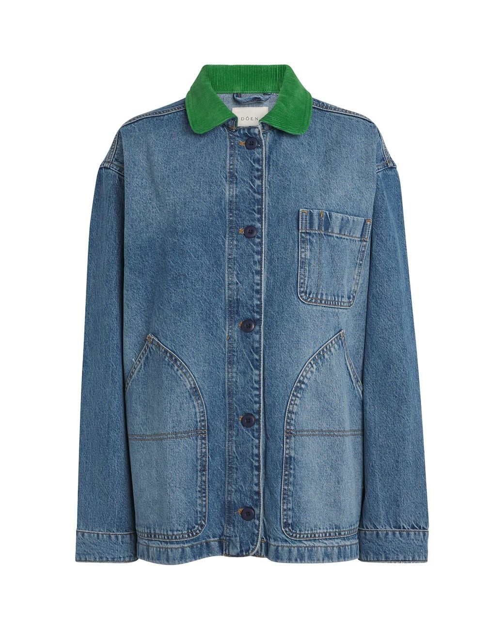 Doen Blue Pascual Barn Denim Jacket