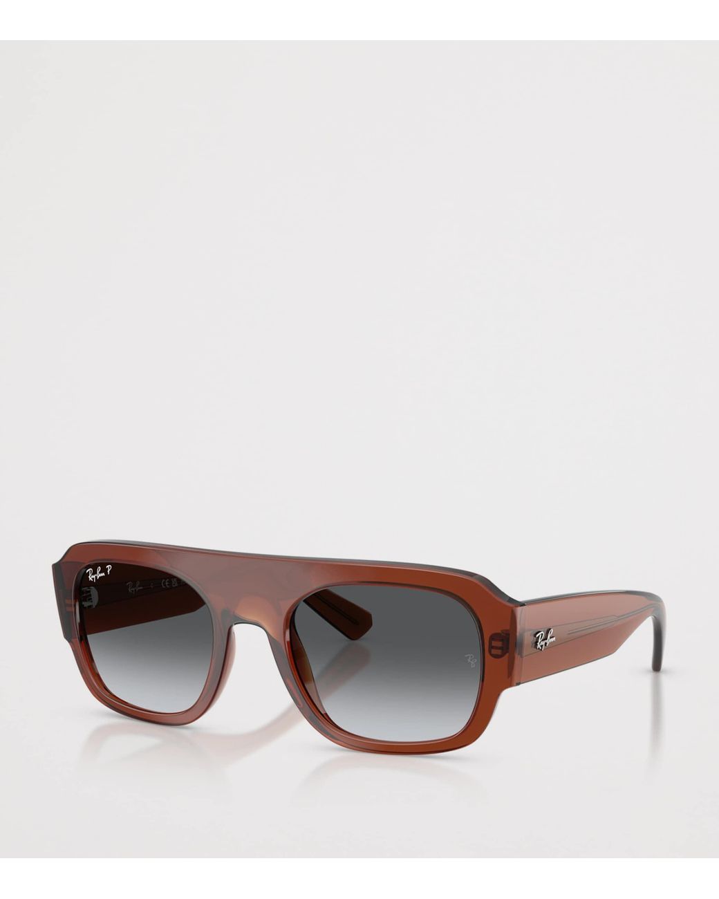 Ray-Ban Gray Rb2218 Irregular Sunglasses