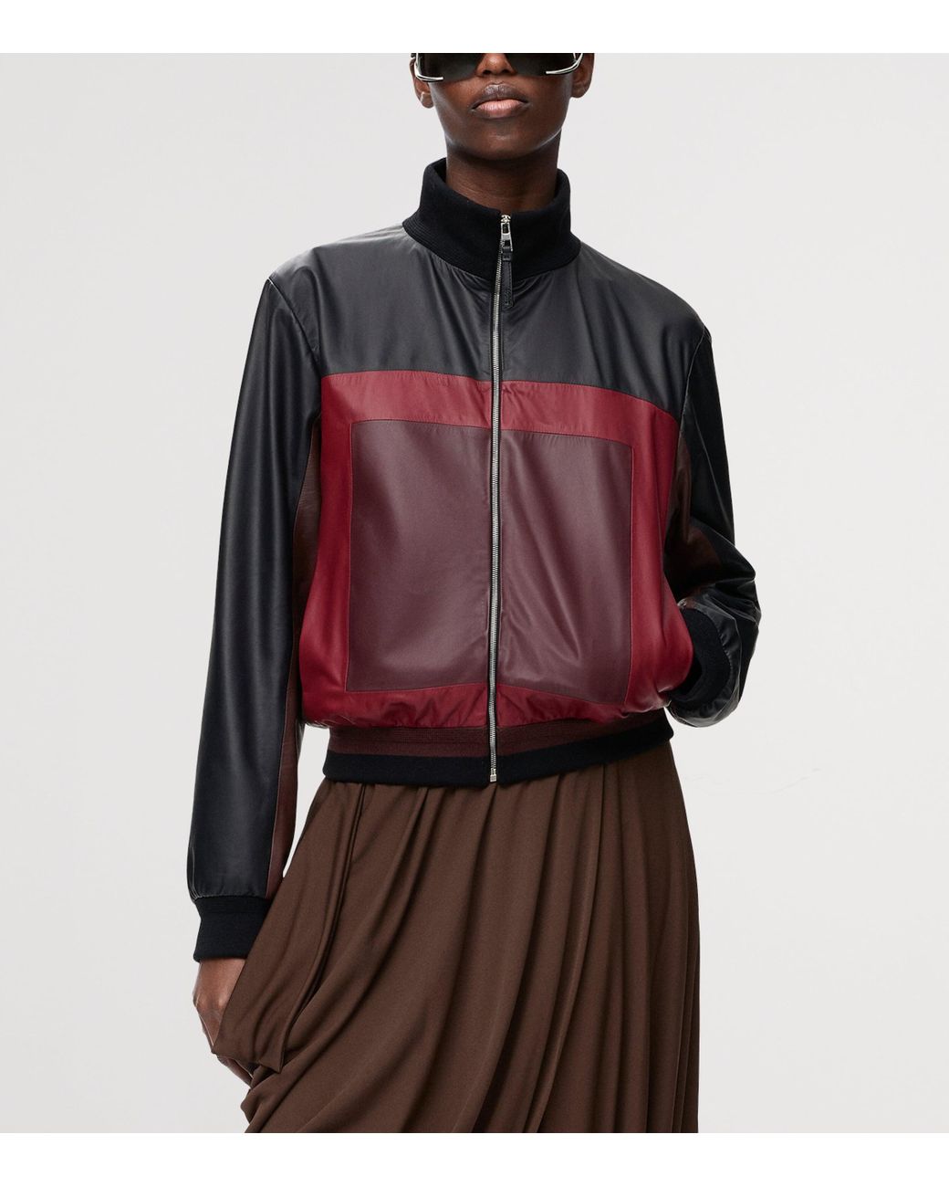 Loewe Red Cropped Jacket