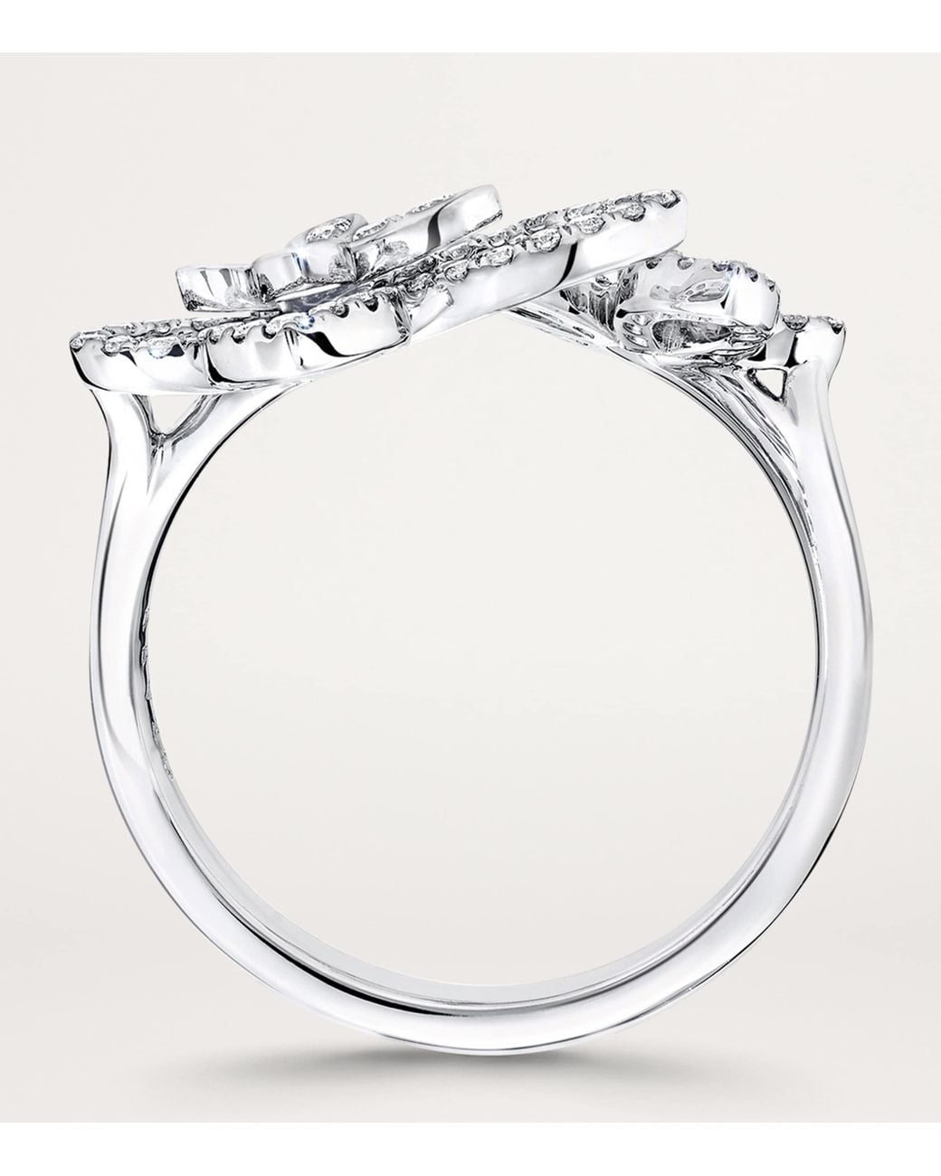 Graff White And Diamond Butterfly Ring