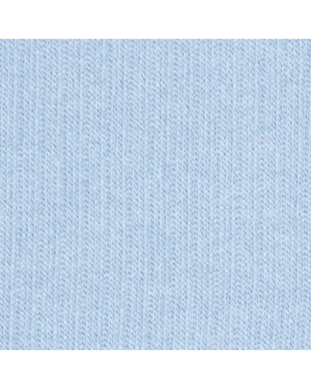 Balenciaga Blue Cotton-Blend Logo Socks for men