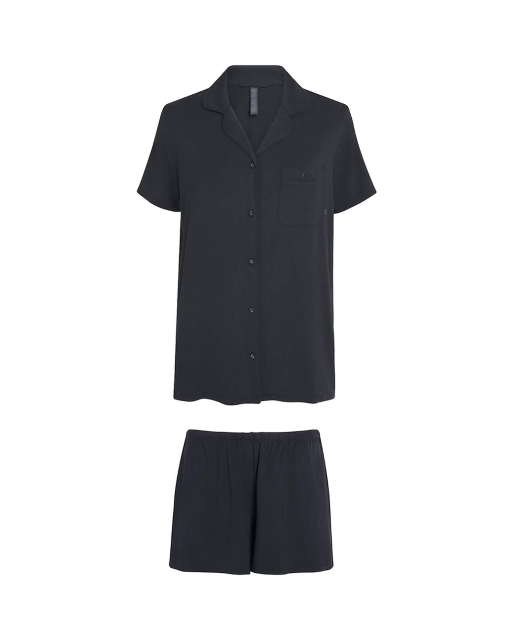 Skims Blue Sleep Short-Sleeve Pyjama Set