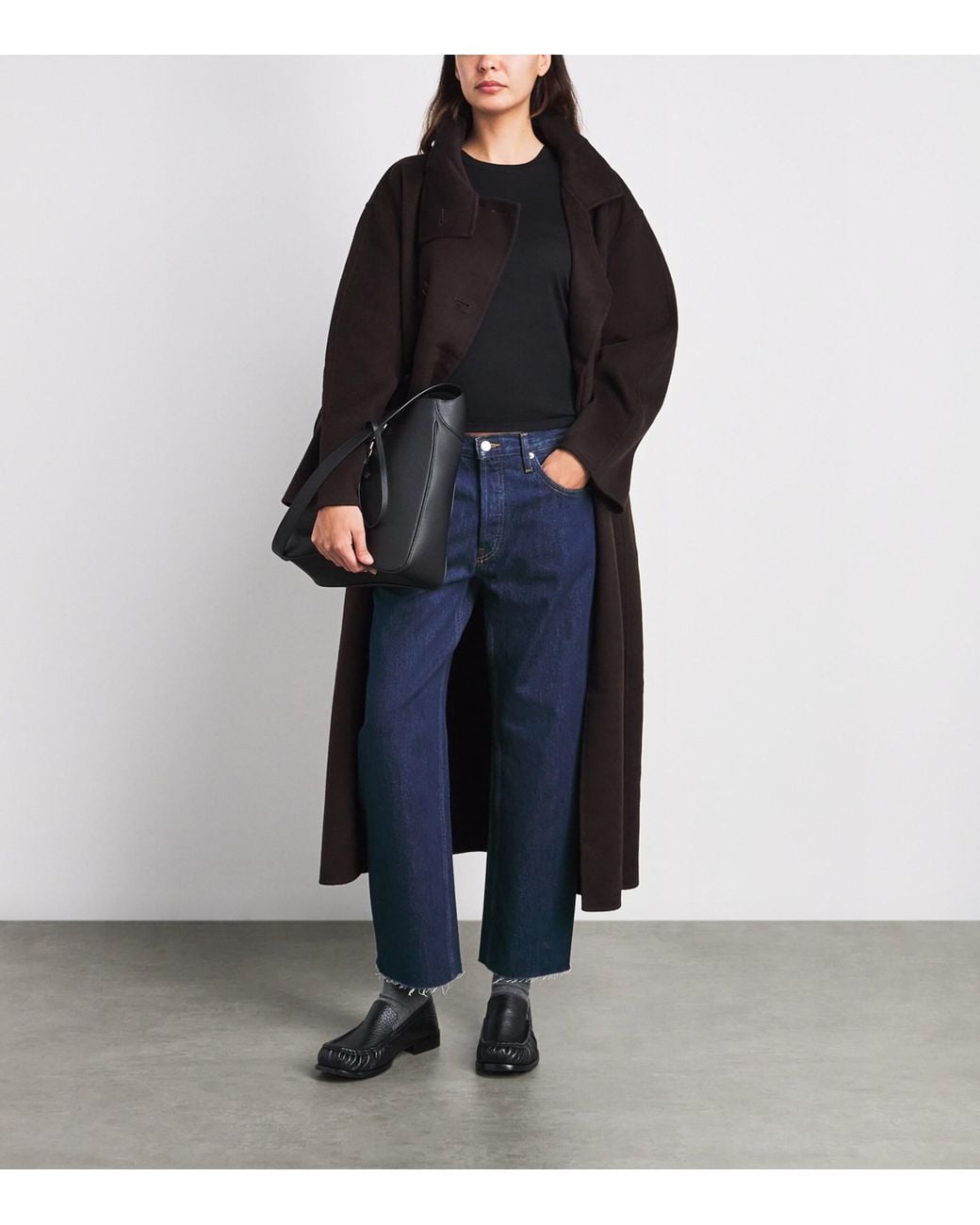 Re/done Blue Nico Mid-Rise Barrel-Leg Jeans