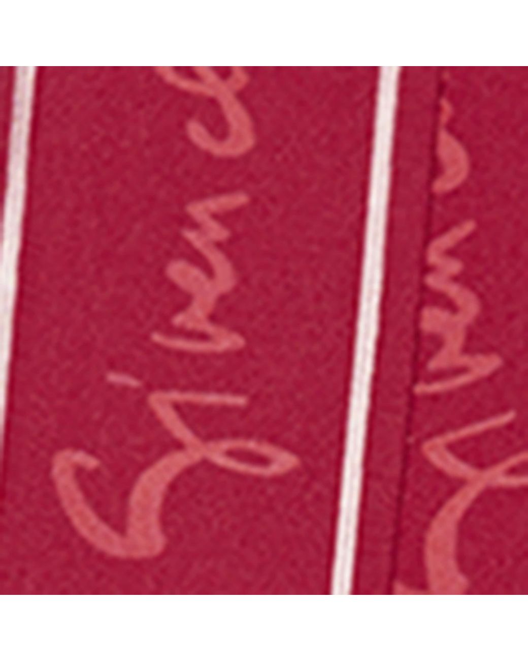 Givenchy Red Silk Signature Bandeau