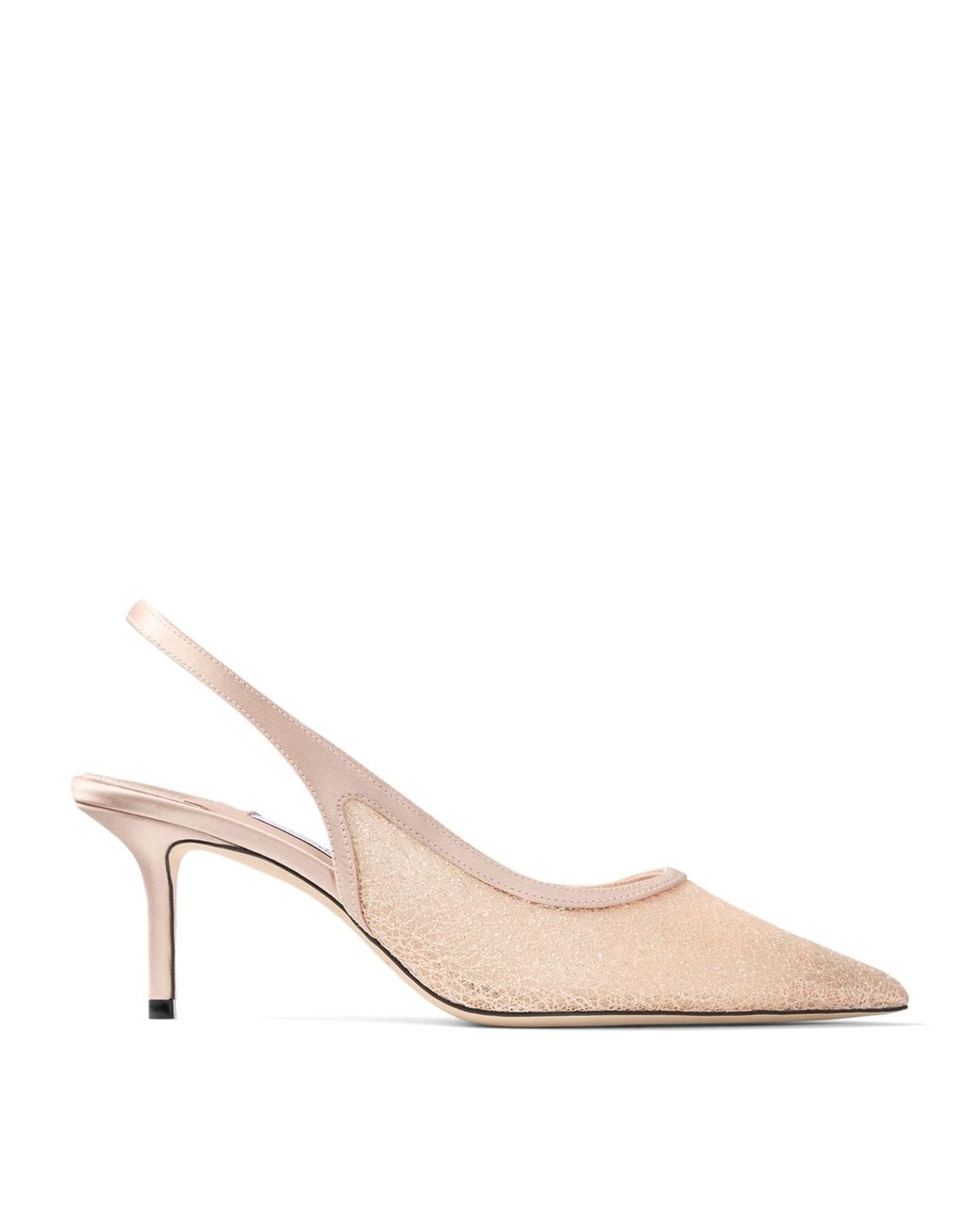 Jimmy Choo Pink Love 65 Slingback Pumps