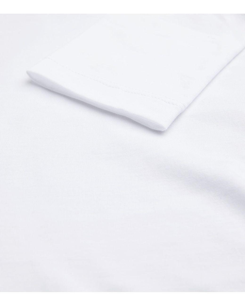 Falke White Long-Sleeved T-Shirt