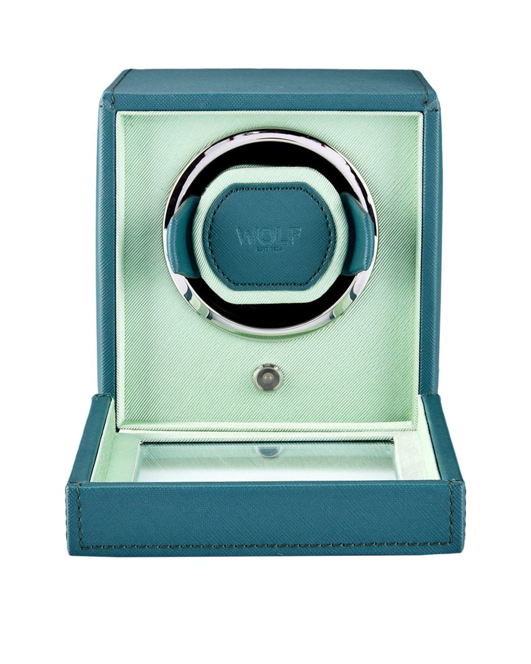 Wolf Green Cub Watch Winder With Cover