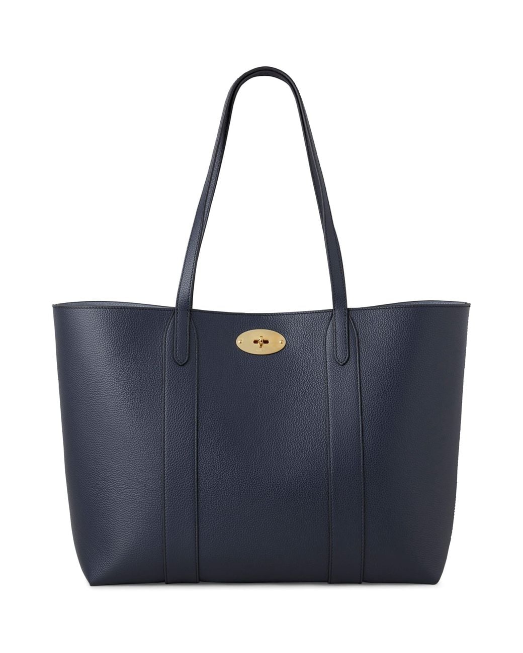 Mulberry Blue Leather Bayswater Tote Bag