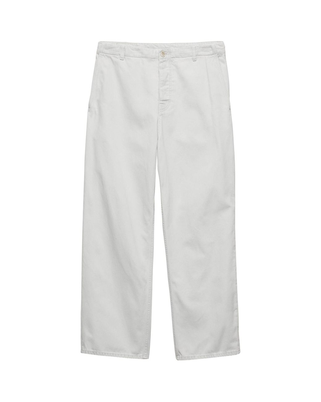 Prada White Straight-Leg Jeans for men
