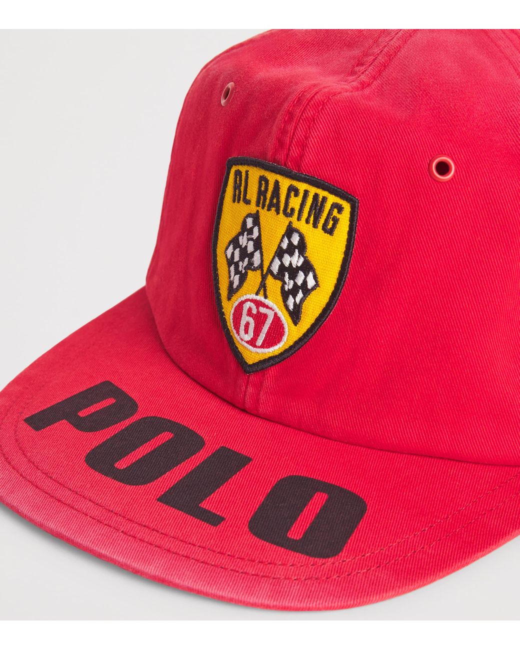 Polo Ralph Lauren Rl Racing Cap in Pink for Men | Lyst